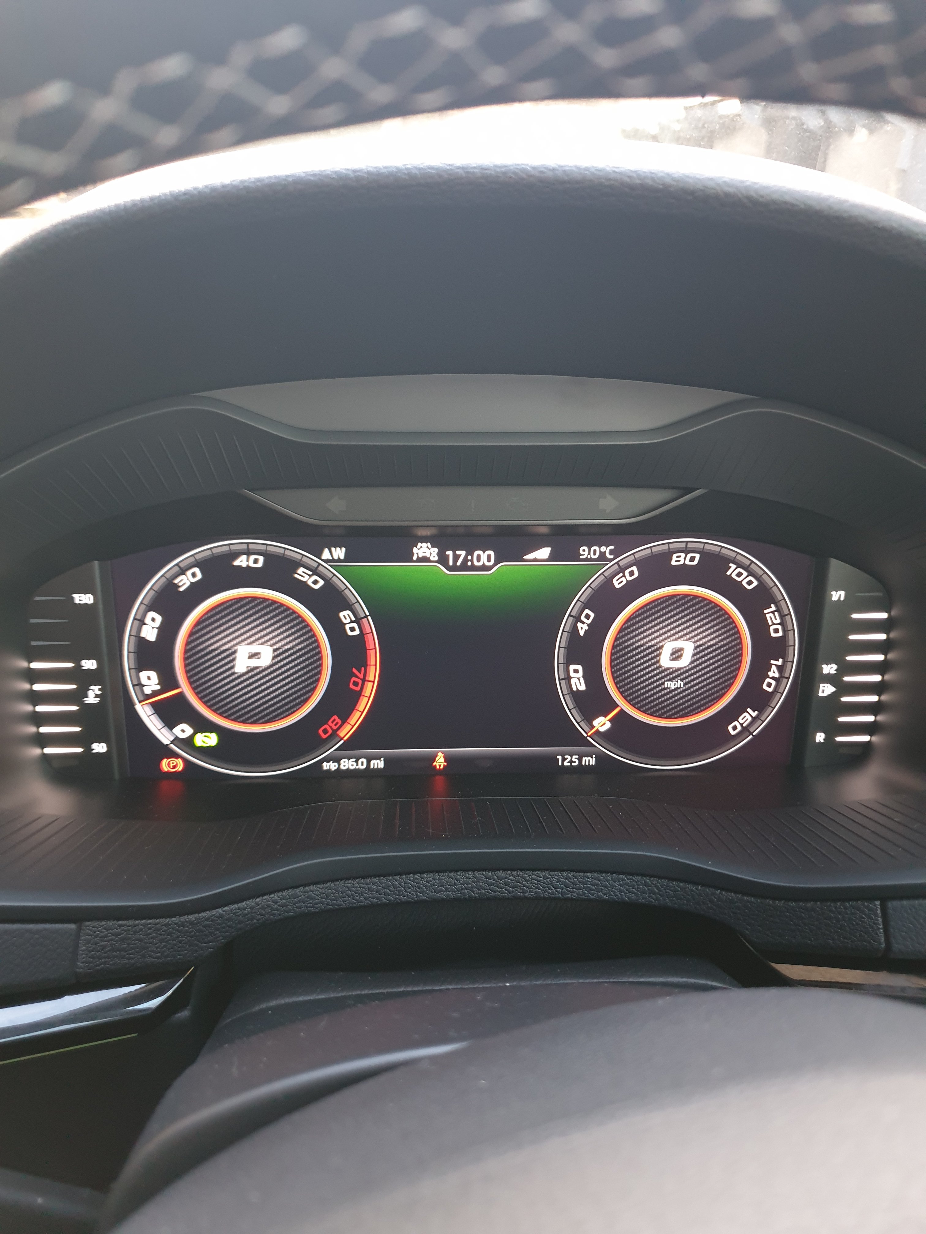 Virtual cockpit - Skoda Karoq - BRISKODA