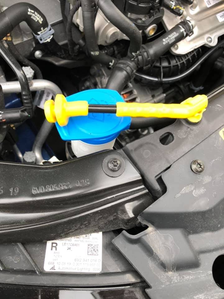 New Style Washer Fluid Cap/Cup Skoda Fabia Mk III (20142021) BRISKODA