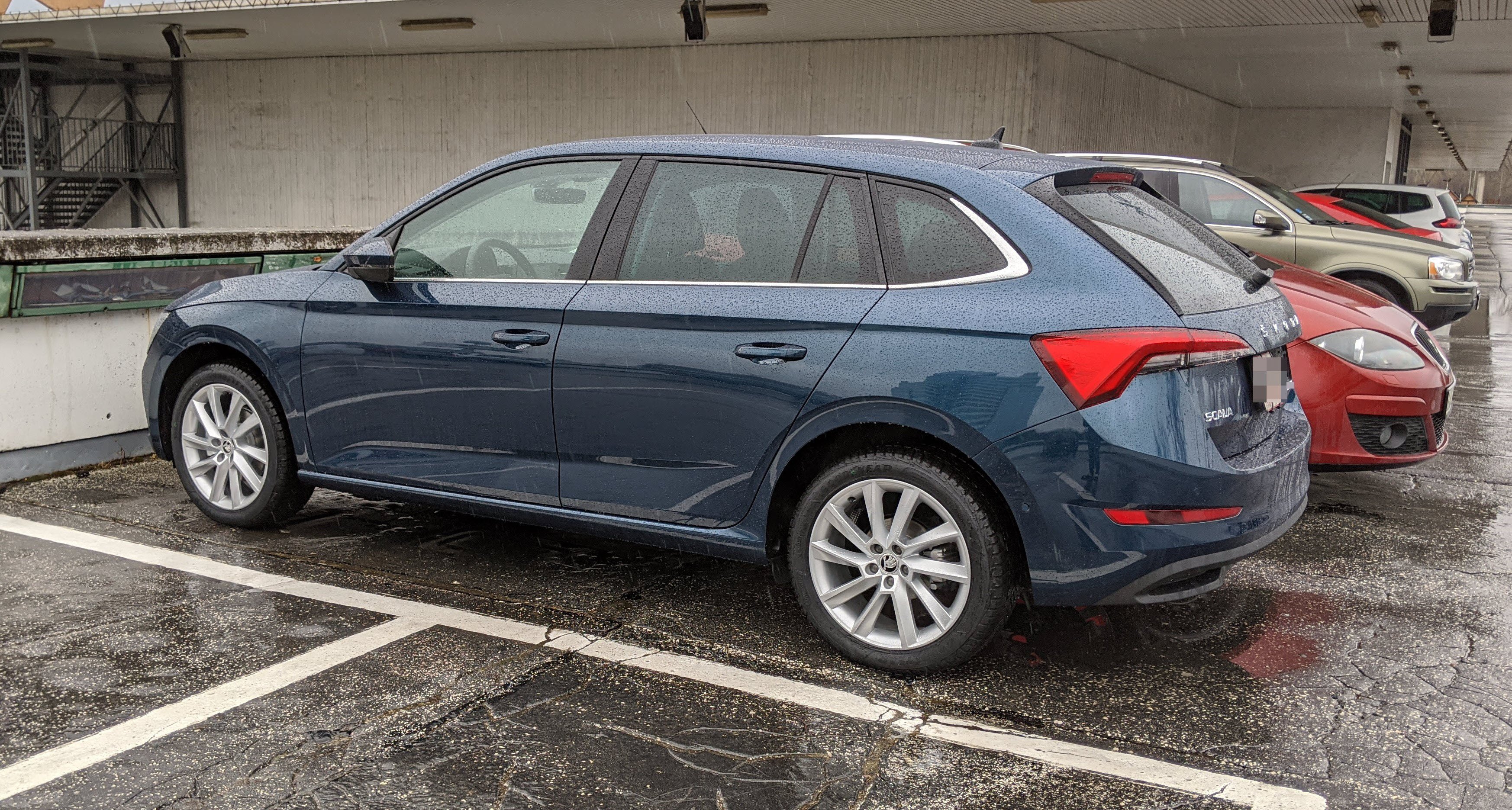 Skoda blue lava Skoda blue lava