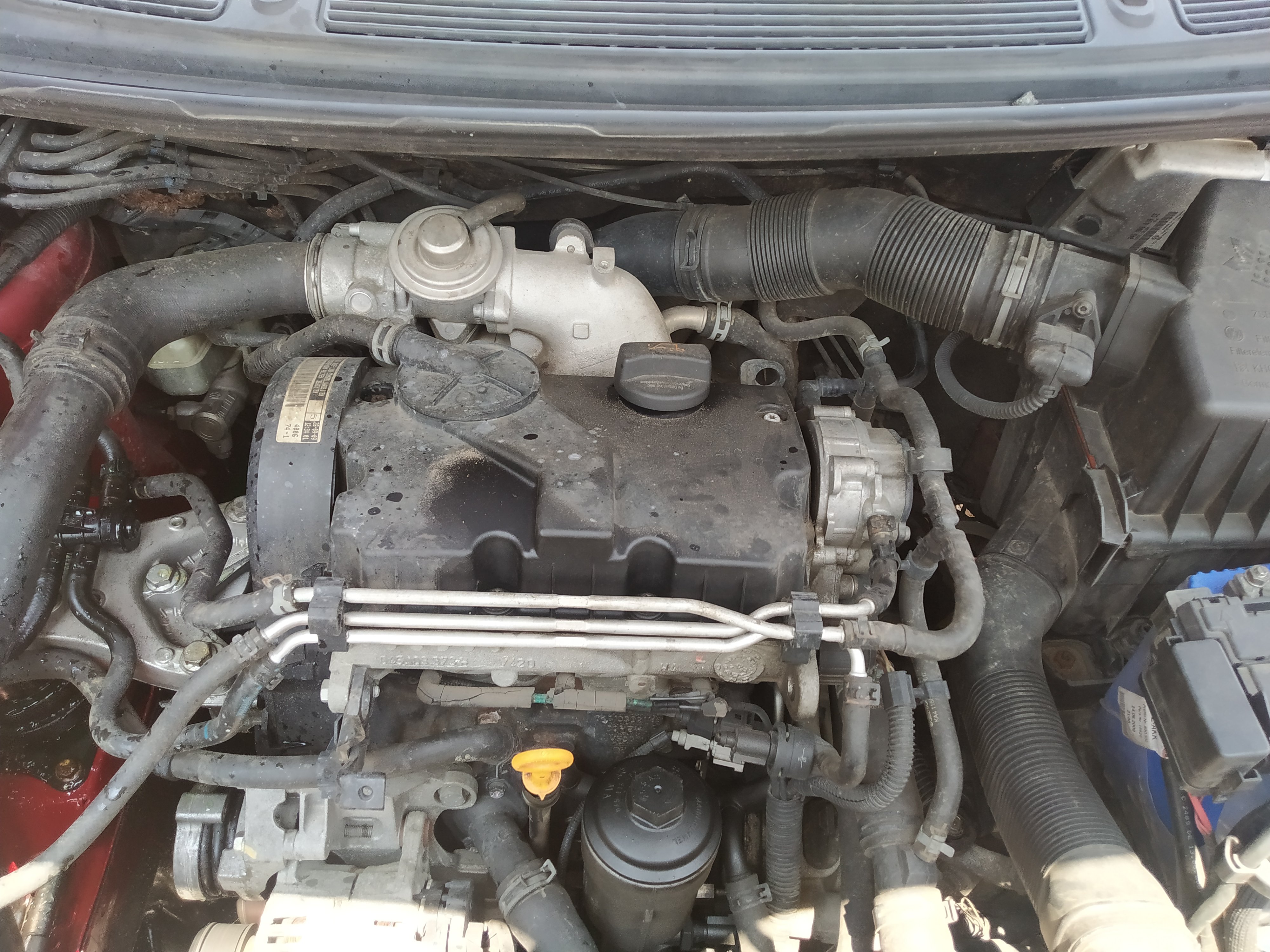 I having an issue that diesel get mixed in coolant tank.