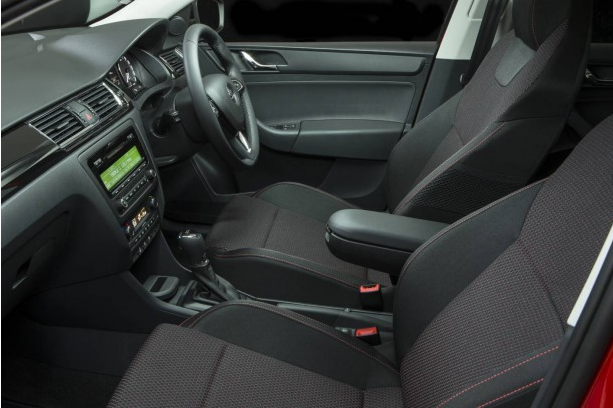 Drivers seat cover material coming up? Clip?