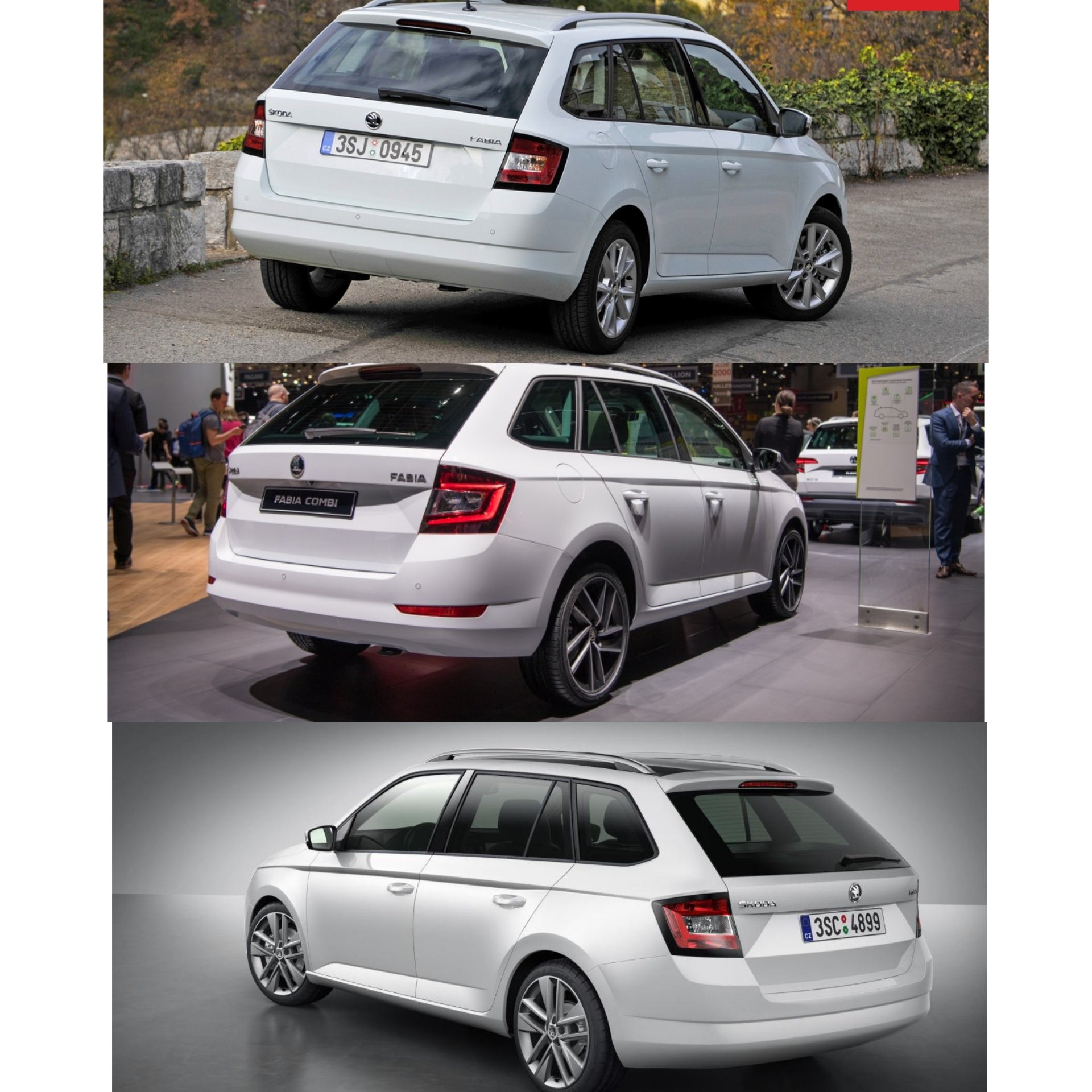 Facelift rear bumper to pfl fabia