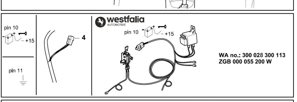 Towbar wiring, not the usual question. - Skoda Superb Mk ... skoda superb towbar wiring diagram 
