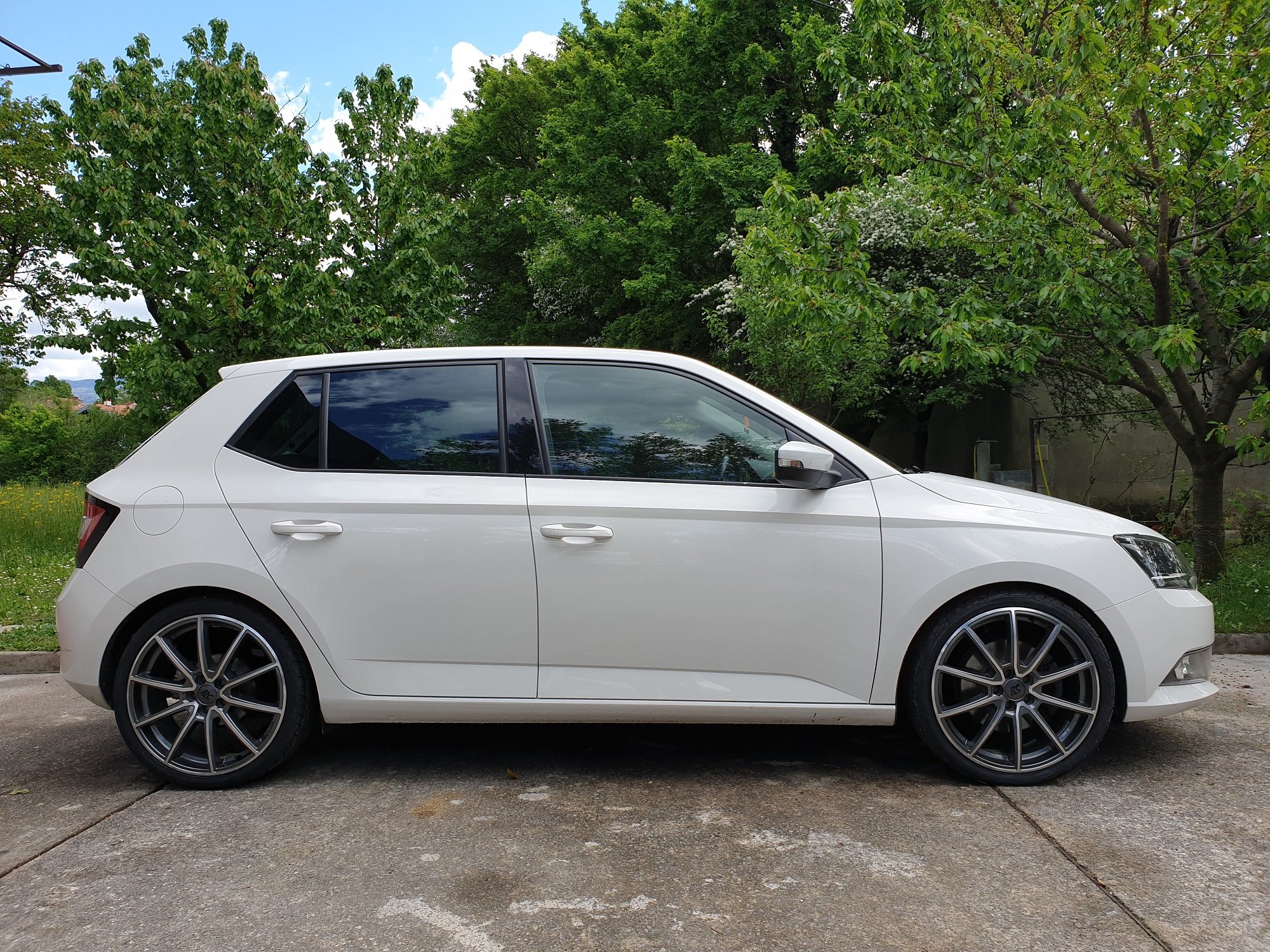 18 inch wheels on fabia Skoda Fabia Mk III (20142021) BRISKODA