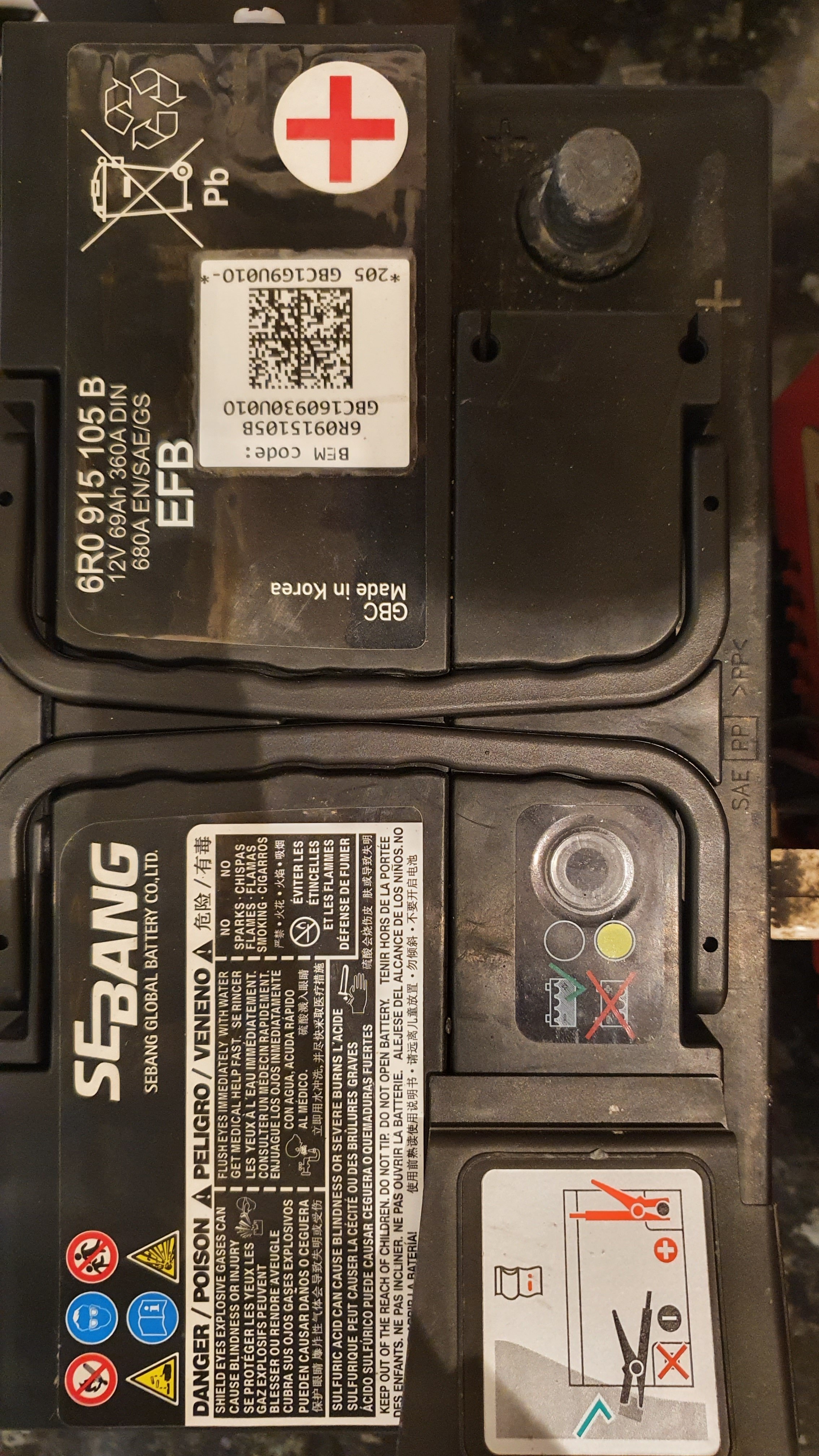 New start/stop battery? - Skoda Octavia Mk III (2013 - 2020