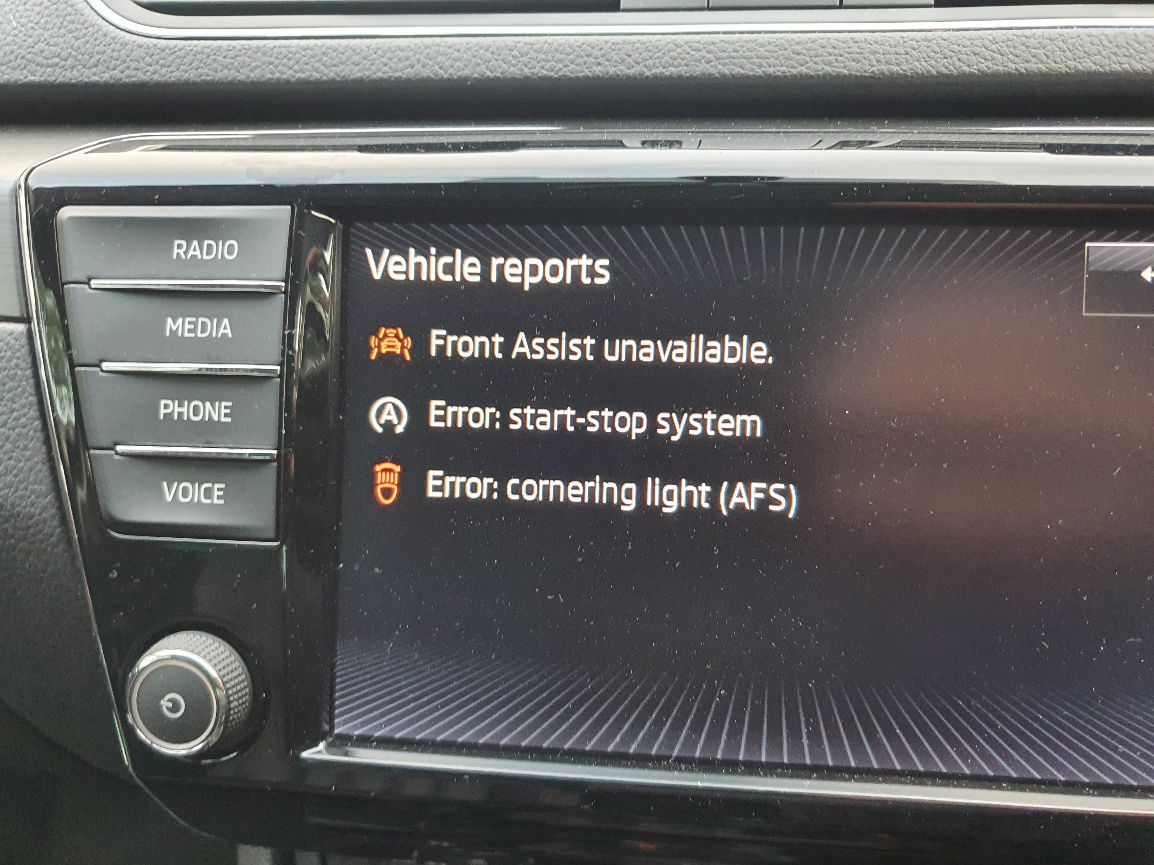 Skoda Superb faults after 3rd party garage