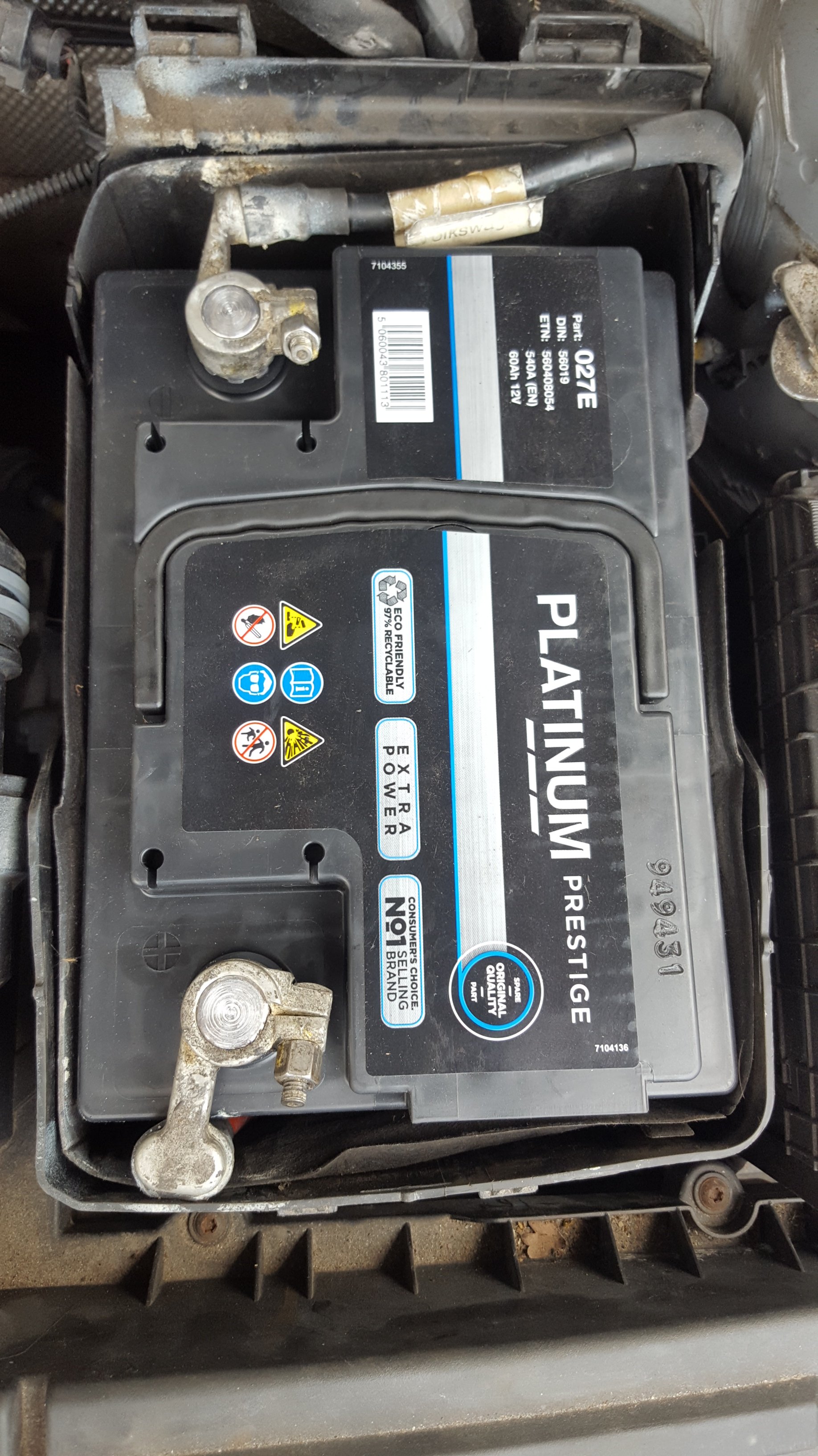 Advice please on battery problem