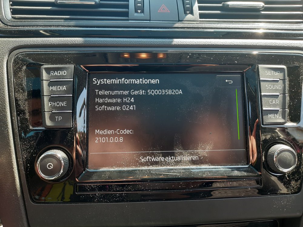 Активация smartlink skoda