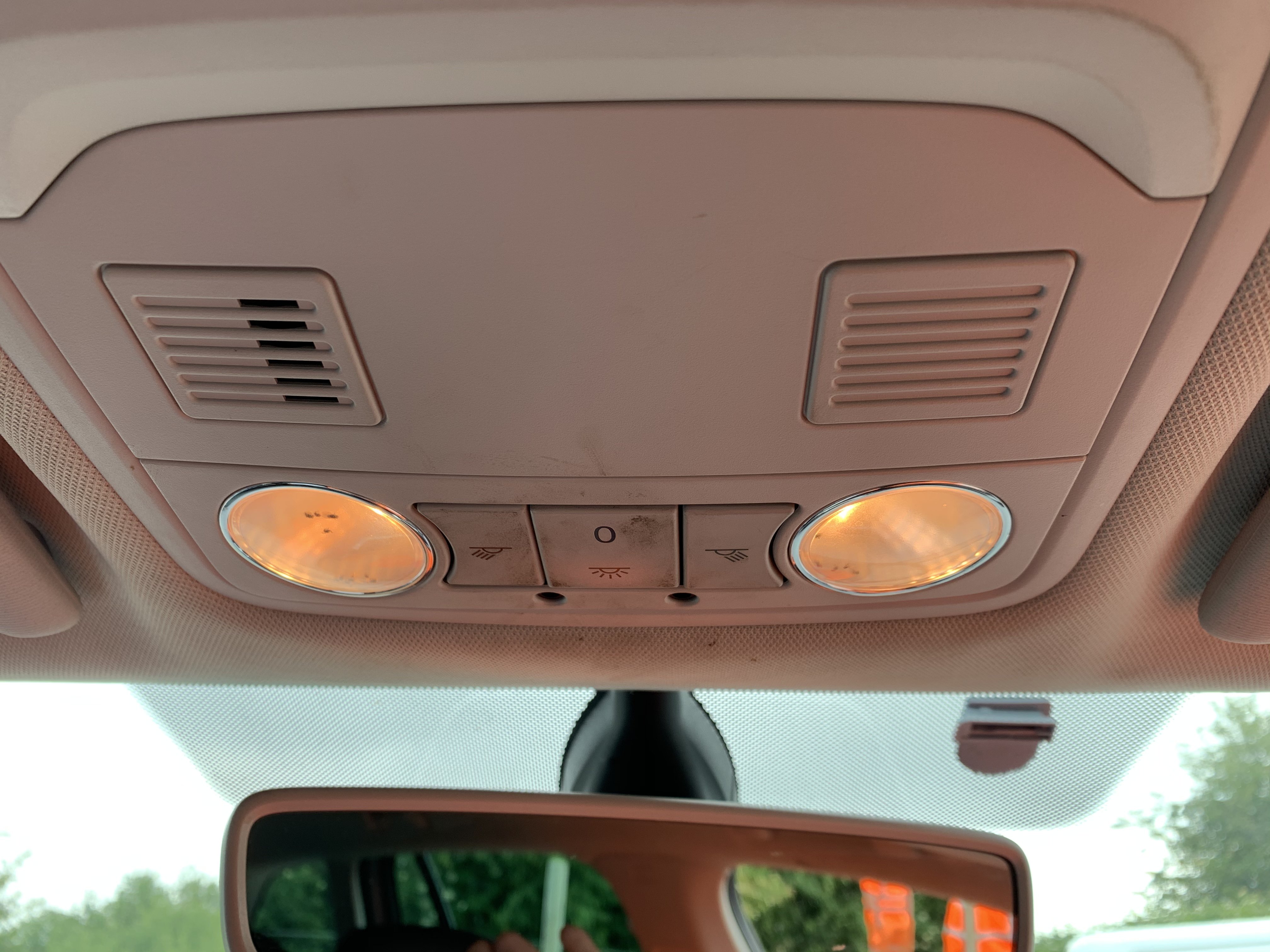 Interior lights. Skoda Octavia Mk III (2013 2020) BRISKODA