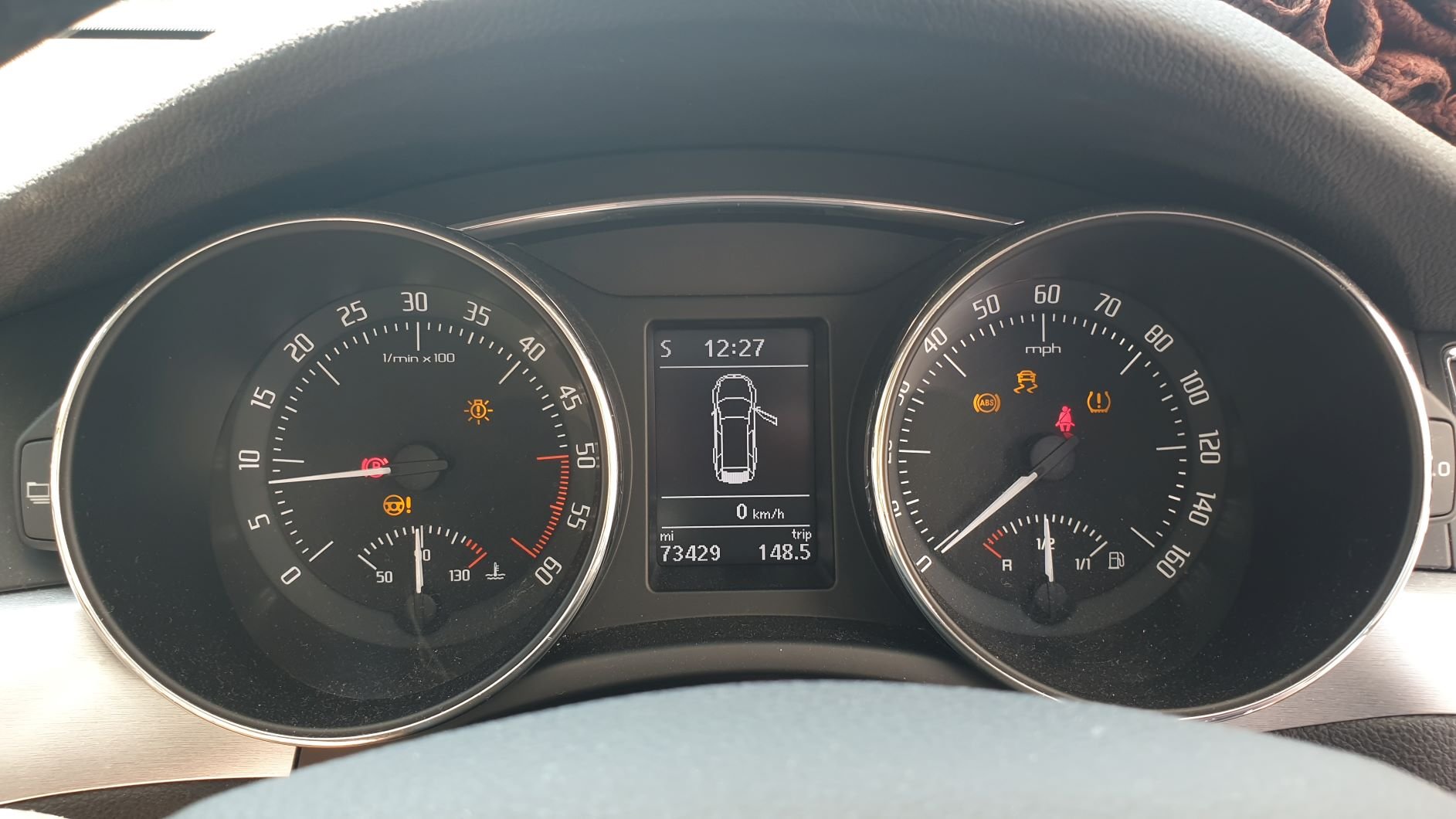 Random dashboard lights (ABS Fault?) Skoda Superb Mk II (20082015