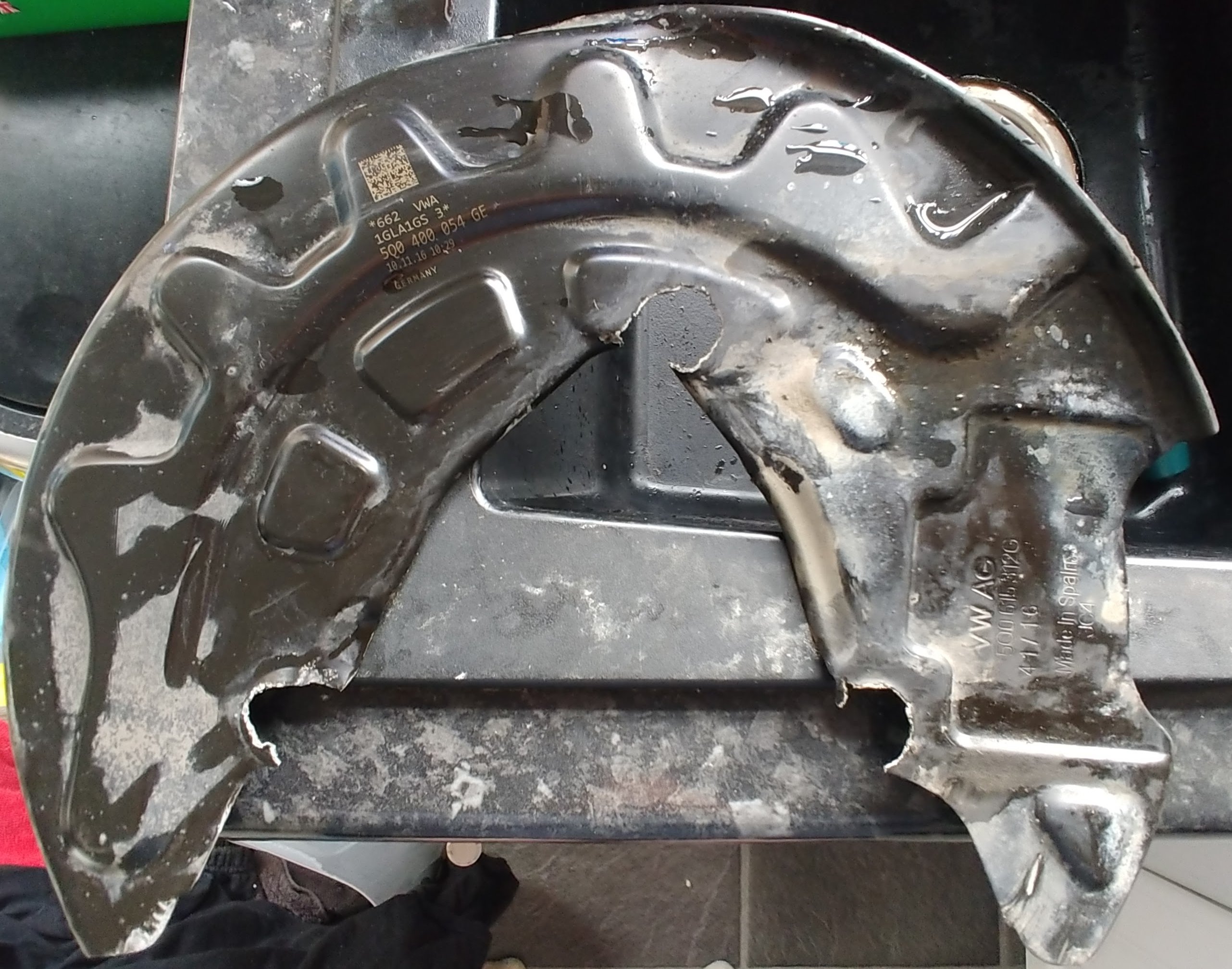 Octavia MK III Brake Dust Shield Skoda Octavia Mk III (2013 2020