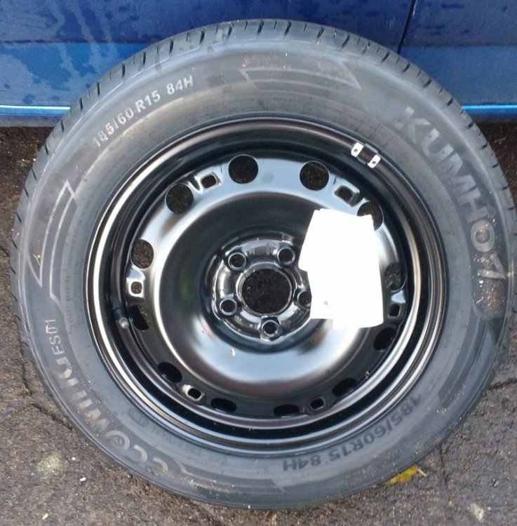 Spare /spacesaver tyre for Fabia with 16inch wheels Skoda Fabia Mk