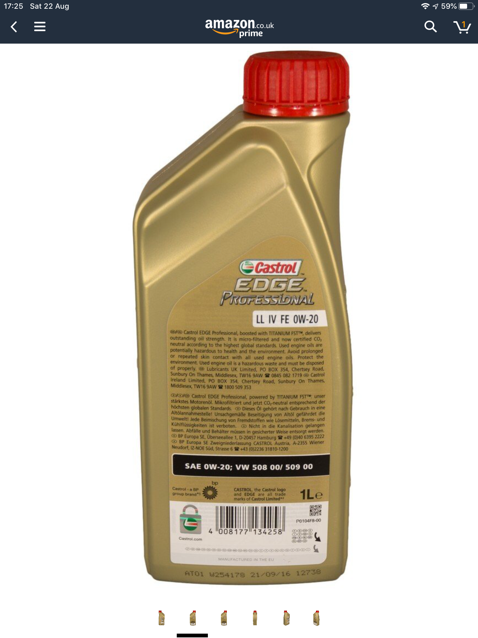 Oil grade ? Petrol Skoda Kodiaq MKI (20172023) BRISKODA