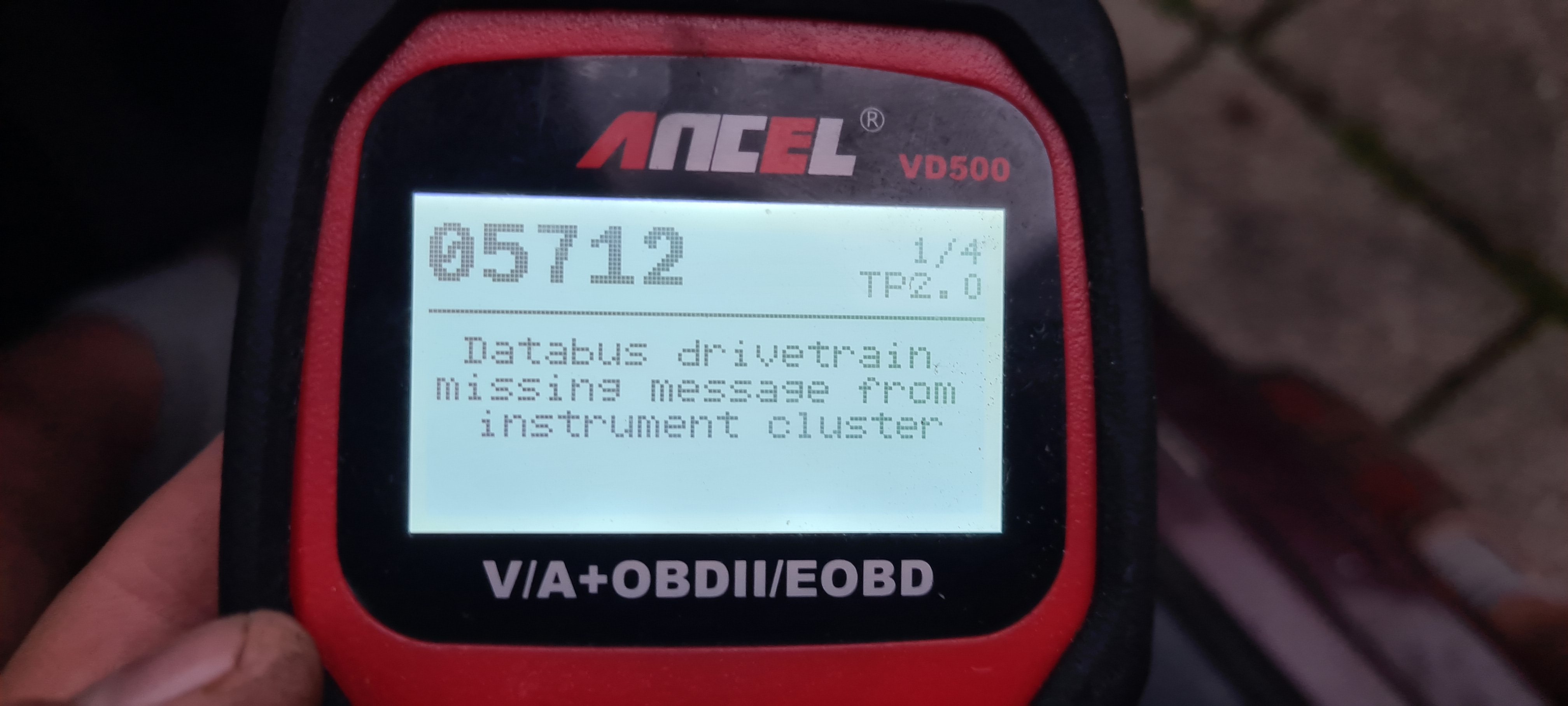 Instrument cluster fault Audio, Electronics and Security BRISKODA