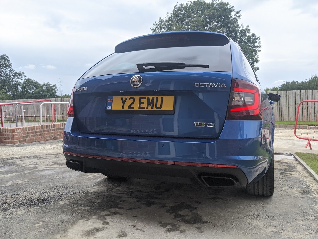 VRs Exhaust Chrome Removal