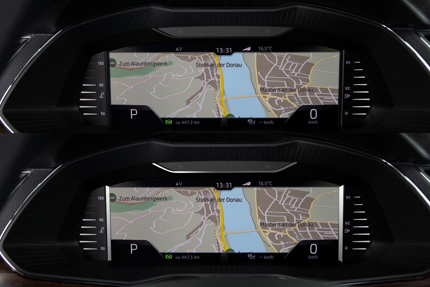 Virtual Cockpit Chrome strips