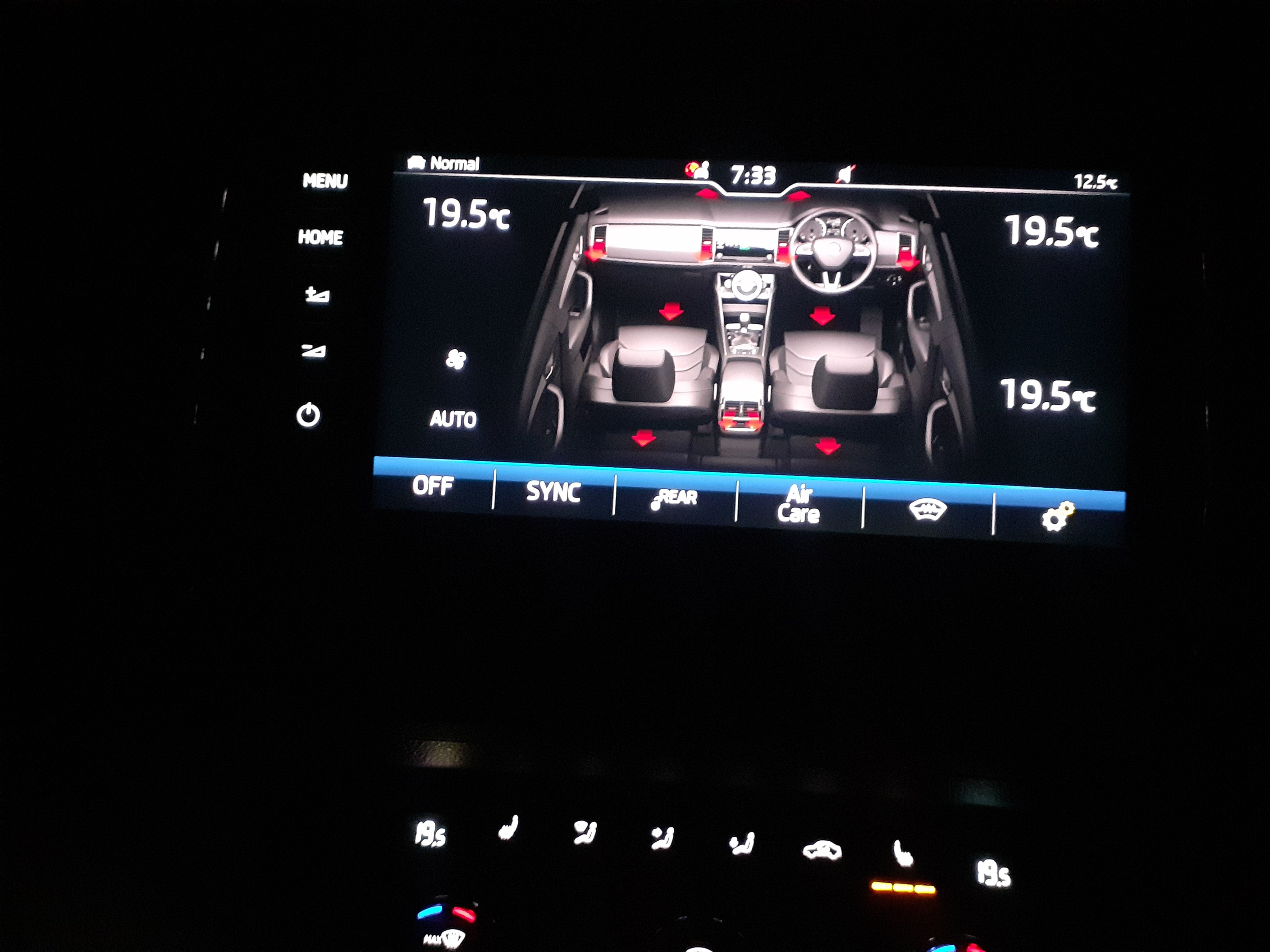 Can't activate my heated steering wheel ! Skoda Kodiaq MKI (20172023