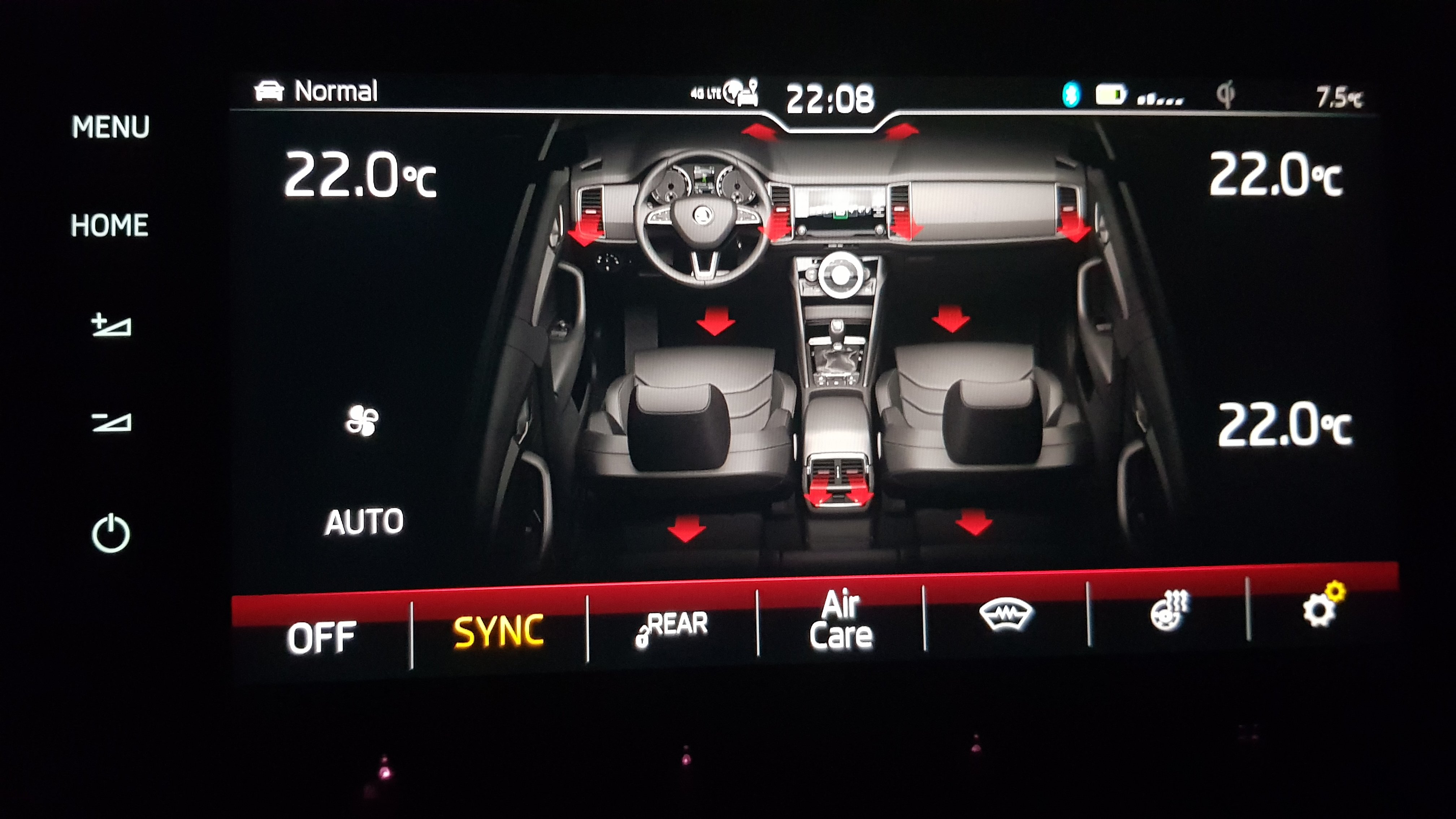 Can't activate my heated steering wheel ! Skoda Kodiaq MKI (20172023