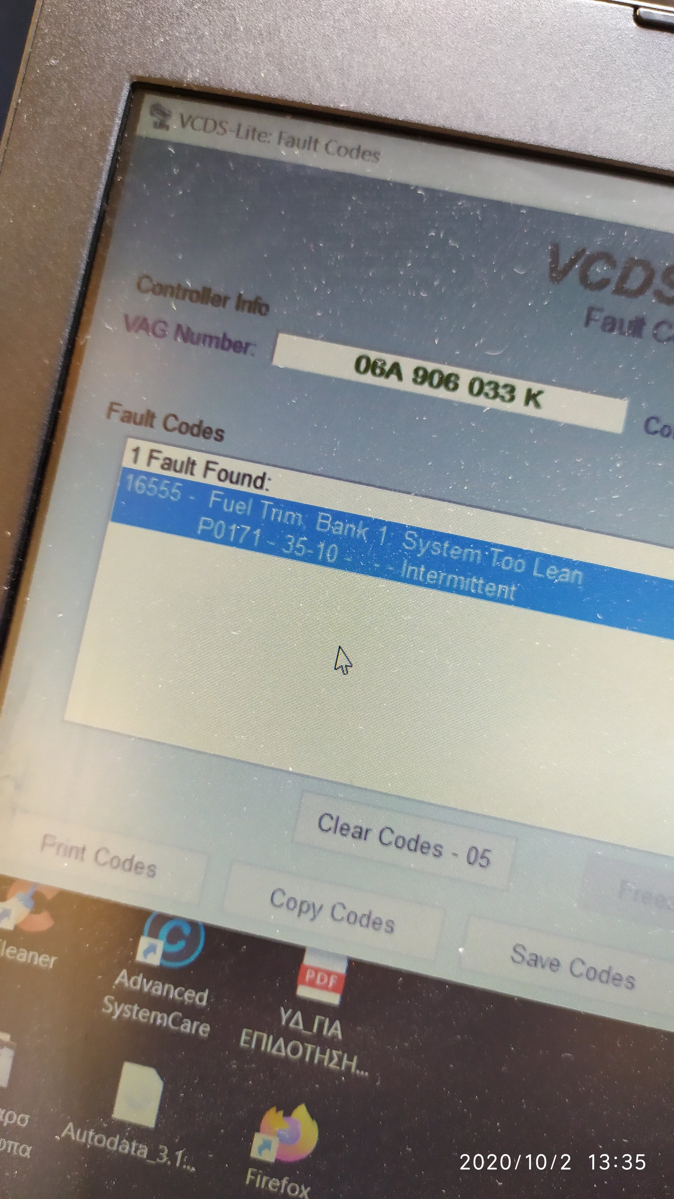 skoda octavia 1.6 sr 8v avu engine code - Skoda Octavia Mk1 (1996-2004 ...