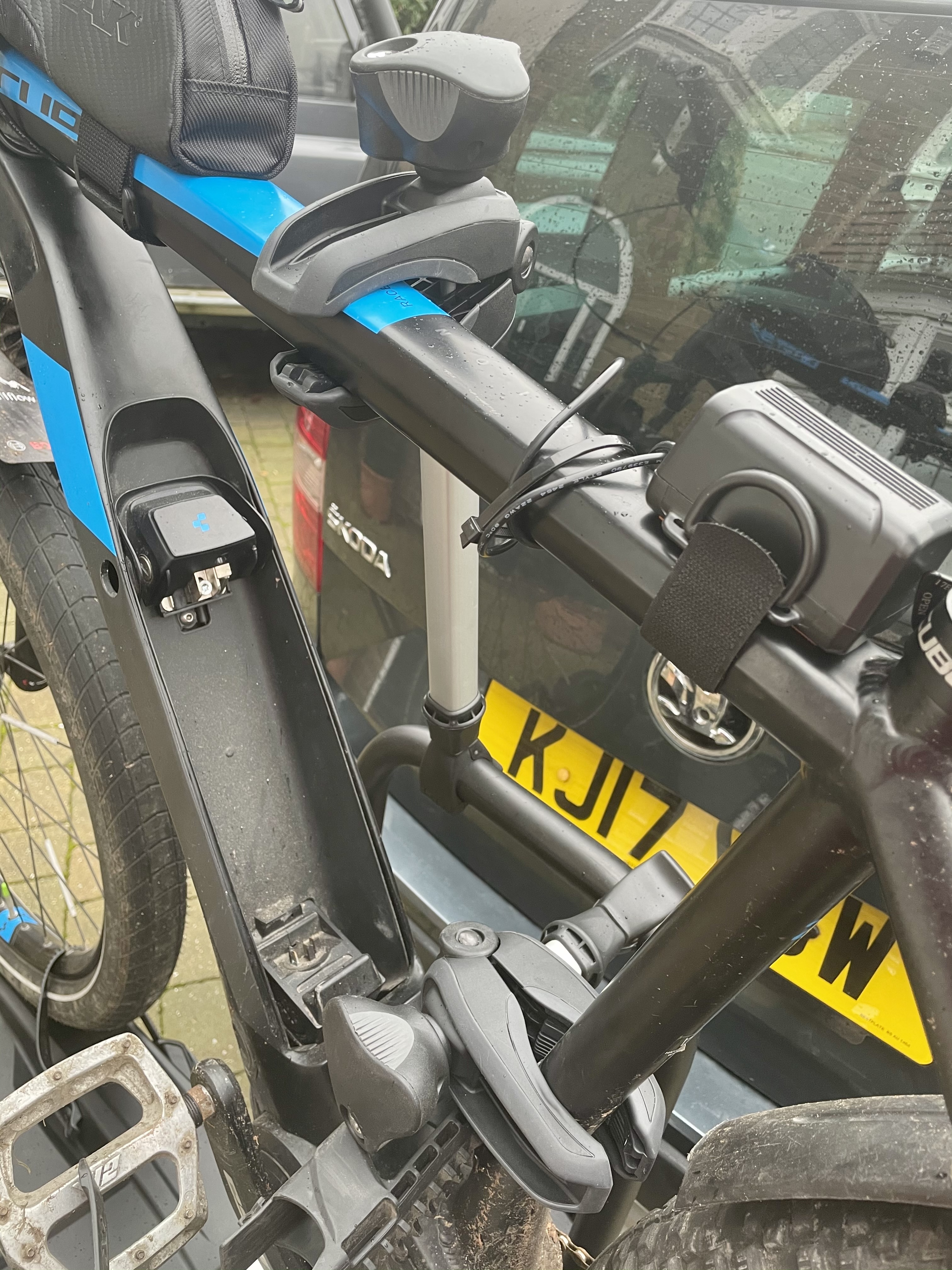 skoda yeti bike rack