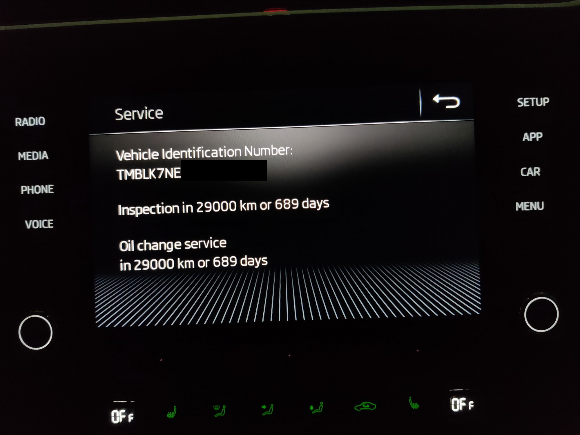 Adblue remaining range Skoda Octavia Mk3 (2013 2020) BRISKODA