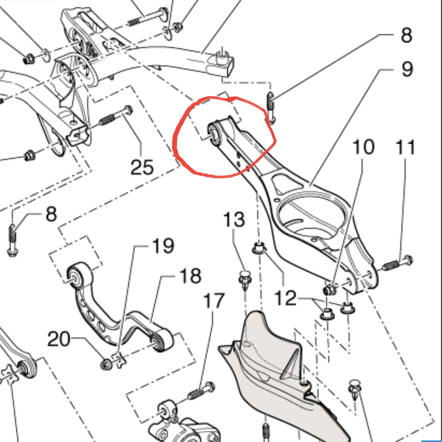 Skoda superb on sale front suspension