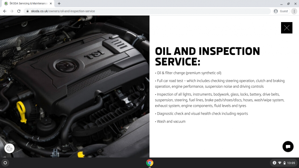 Oil service change Skoda Superb Mk III (2015 2023) BRISKODA
