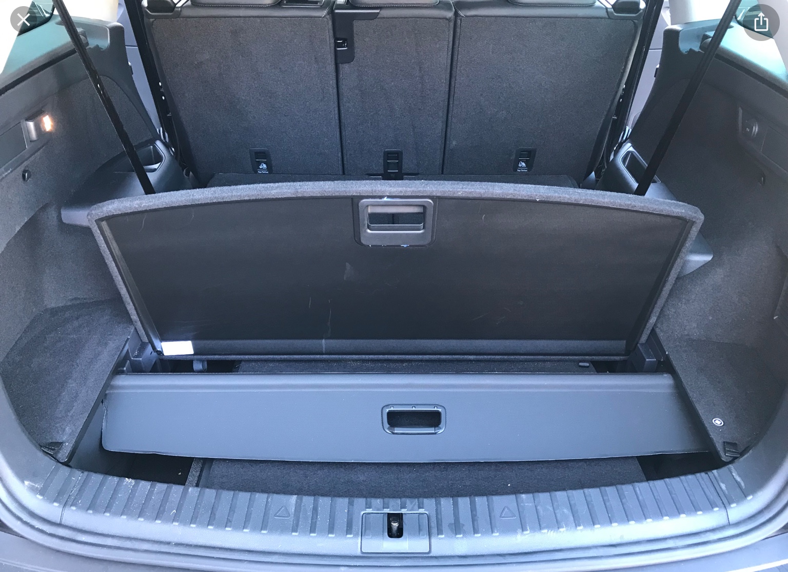 parcel shelf 7 seater Kodiaq Skoda Kodiaq MKI (20172023) BRISKODA