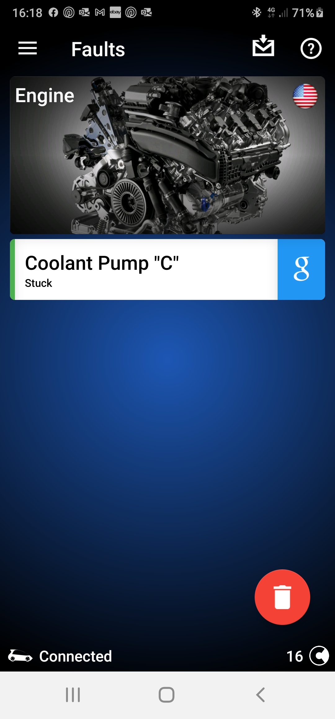 Coolant pump 'C' Stuck Skoda Octavia Mk III (2013 2020) BRISKODA