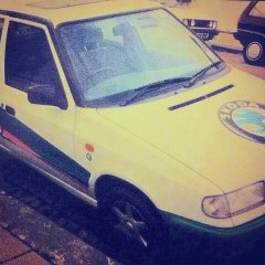 My 1996 Skoda Motorsport support team car, 1.3 L with graphics.jpg