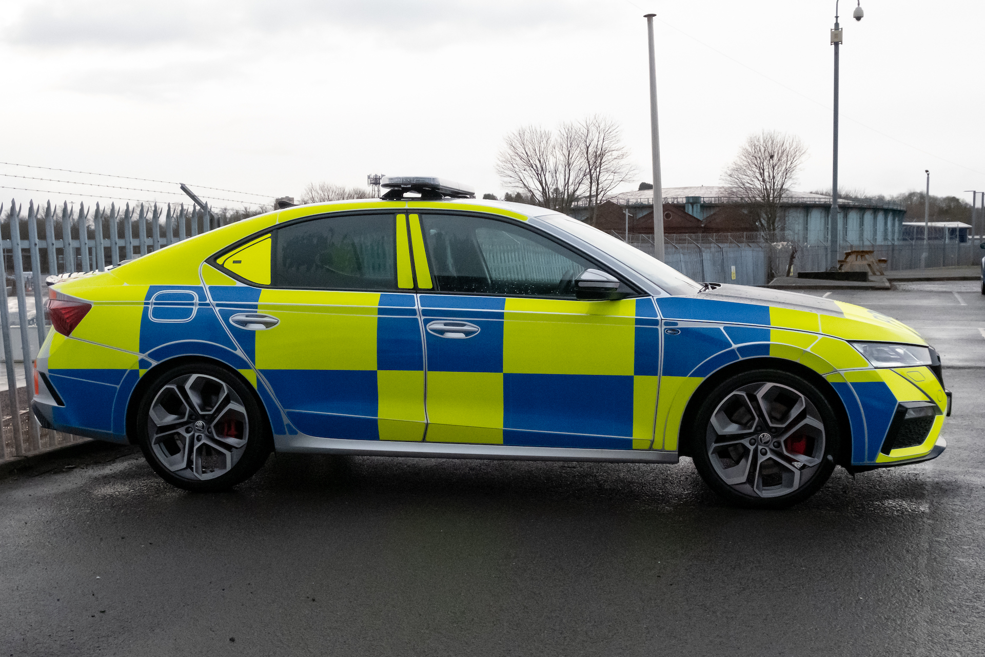 Skoda octavia полицейская