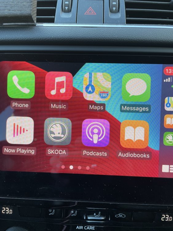 Android auto skoda