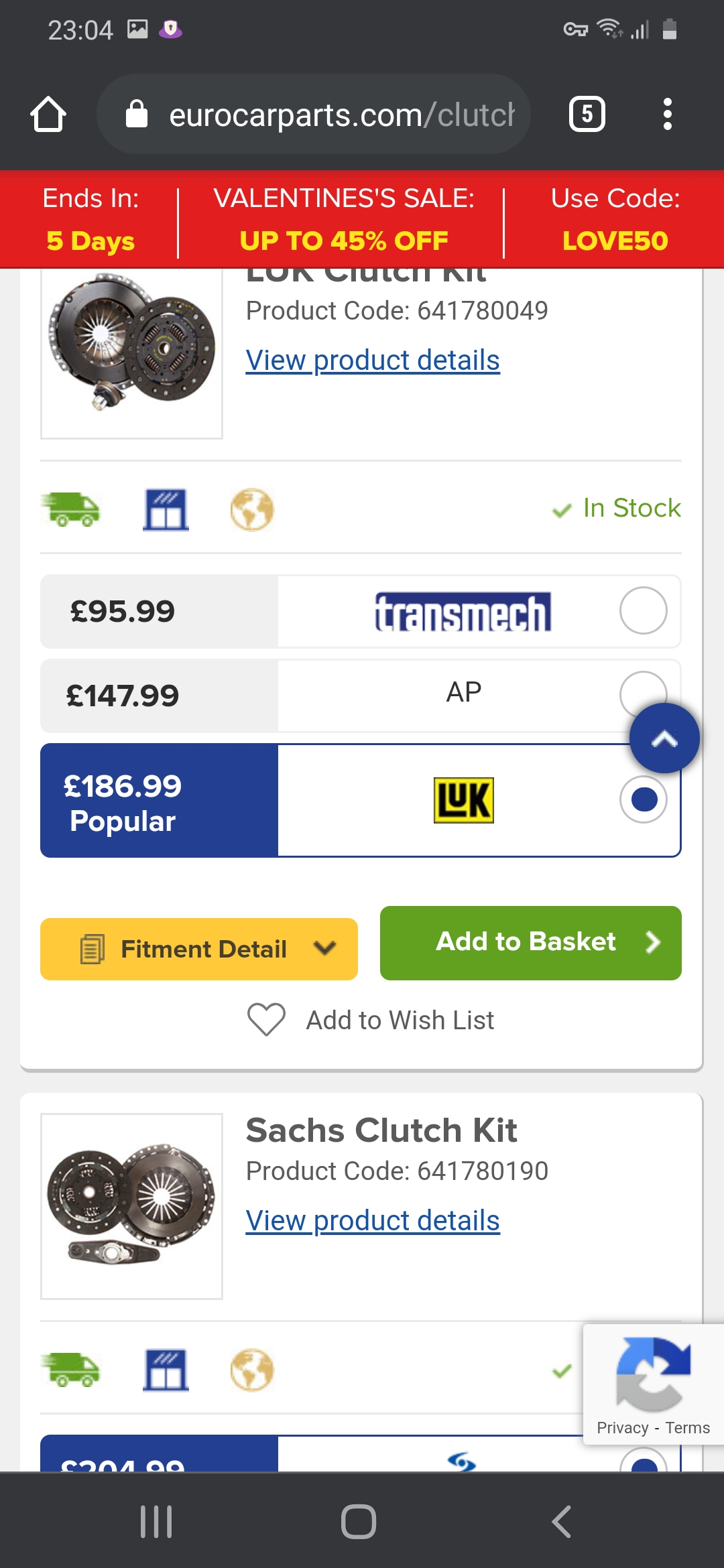 Fabia Clutch Kit Skoda Fabia Mk I (19992007) BRISKODA