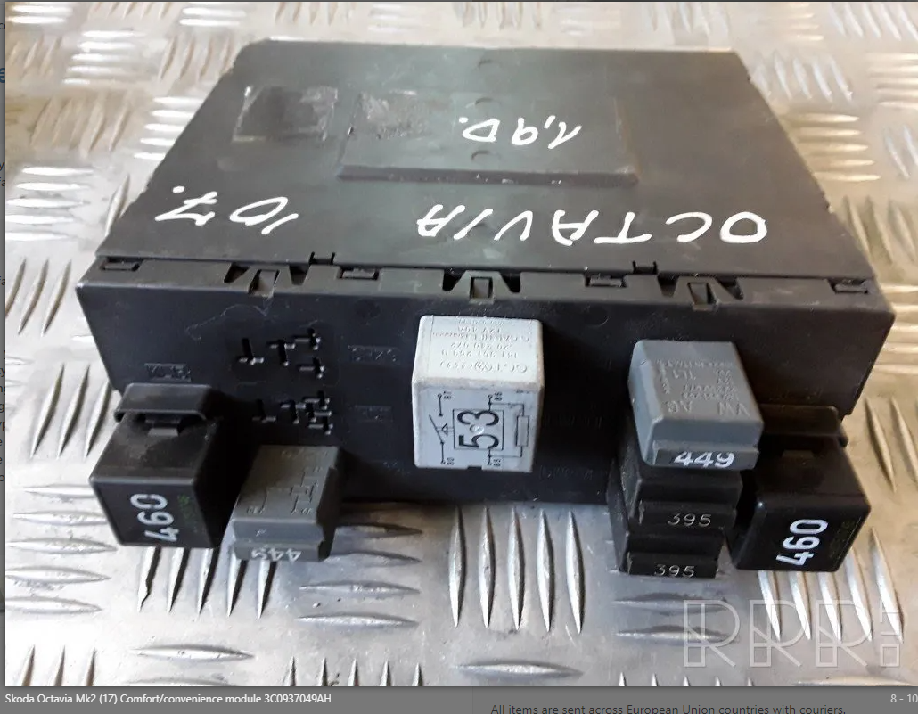 Electrical relay problems (Help & Advice Please) Skoda Octavia Mk II