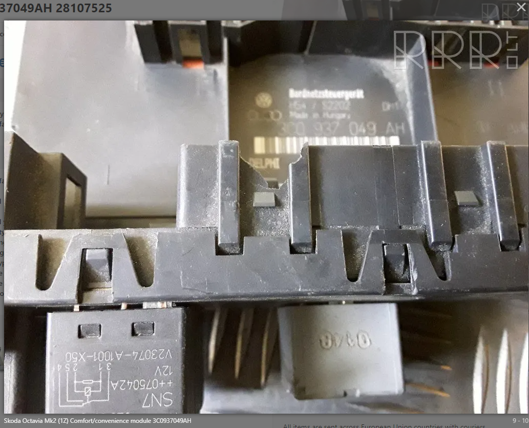 Electrical relay problems (Help & Advice Please) Skoda Octavia Mk II