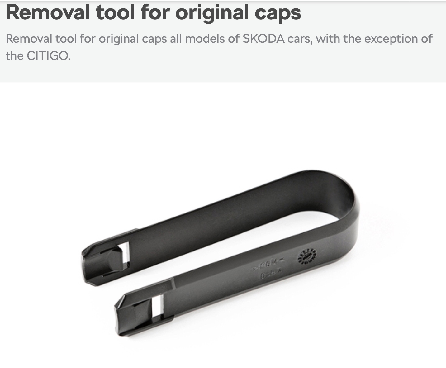 Locking Wheel Nut Skoda Octavia Mk III (2013 2020) BRISKODA