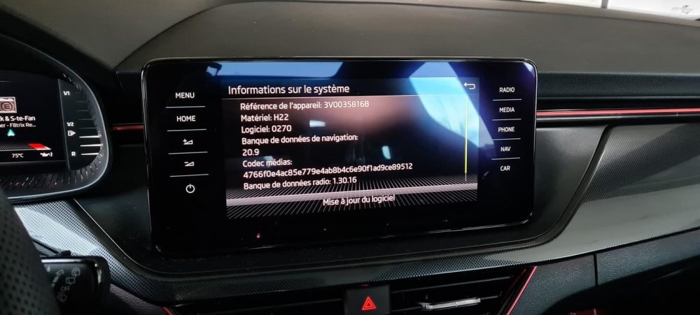 Android auto skoda