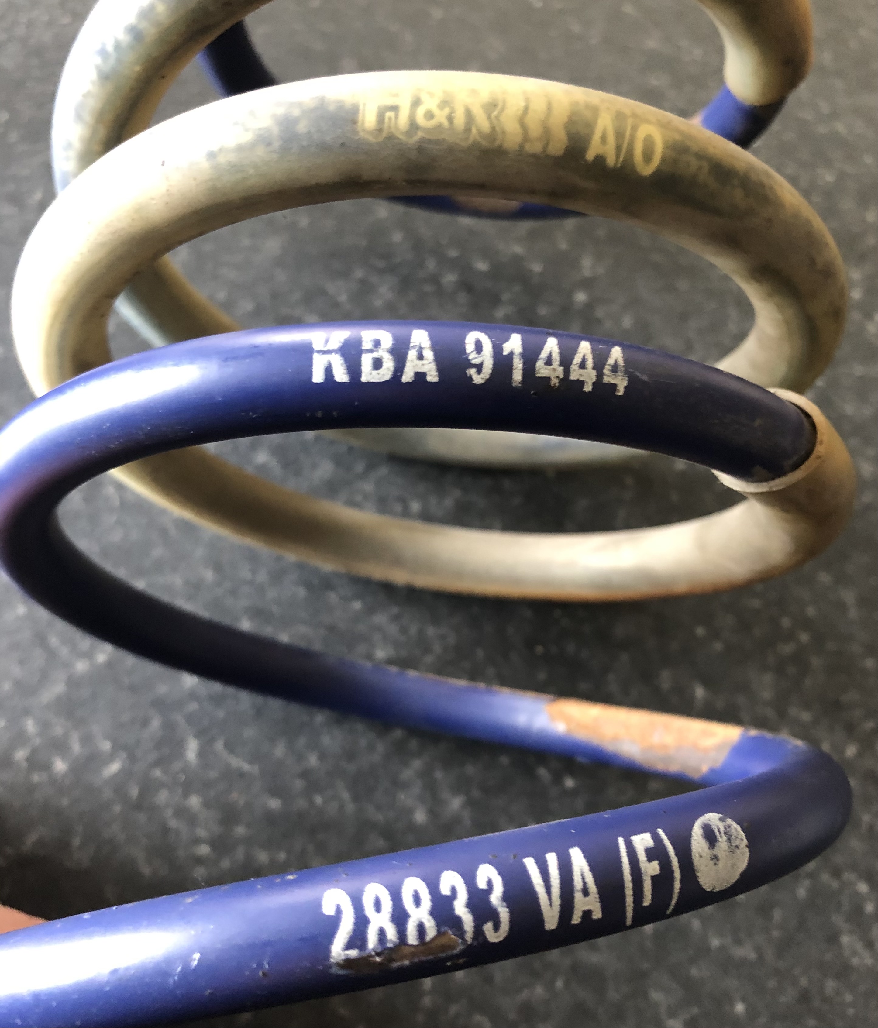 Coil springs Skoda Octavia Mk III (2013 2020) BRISKODA