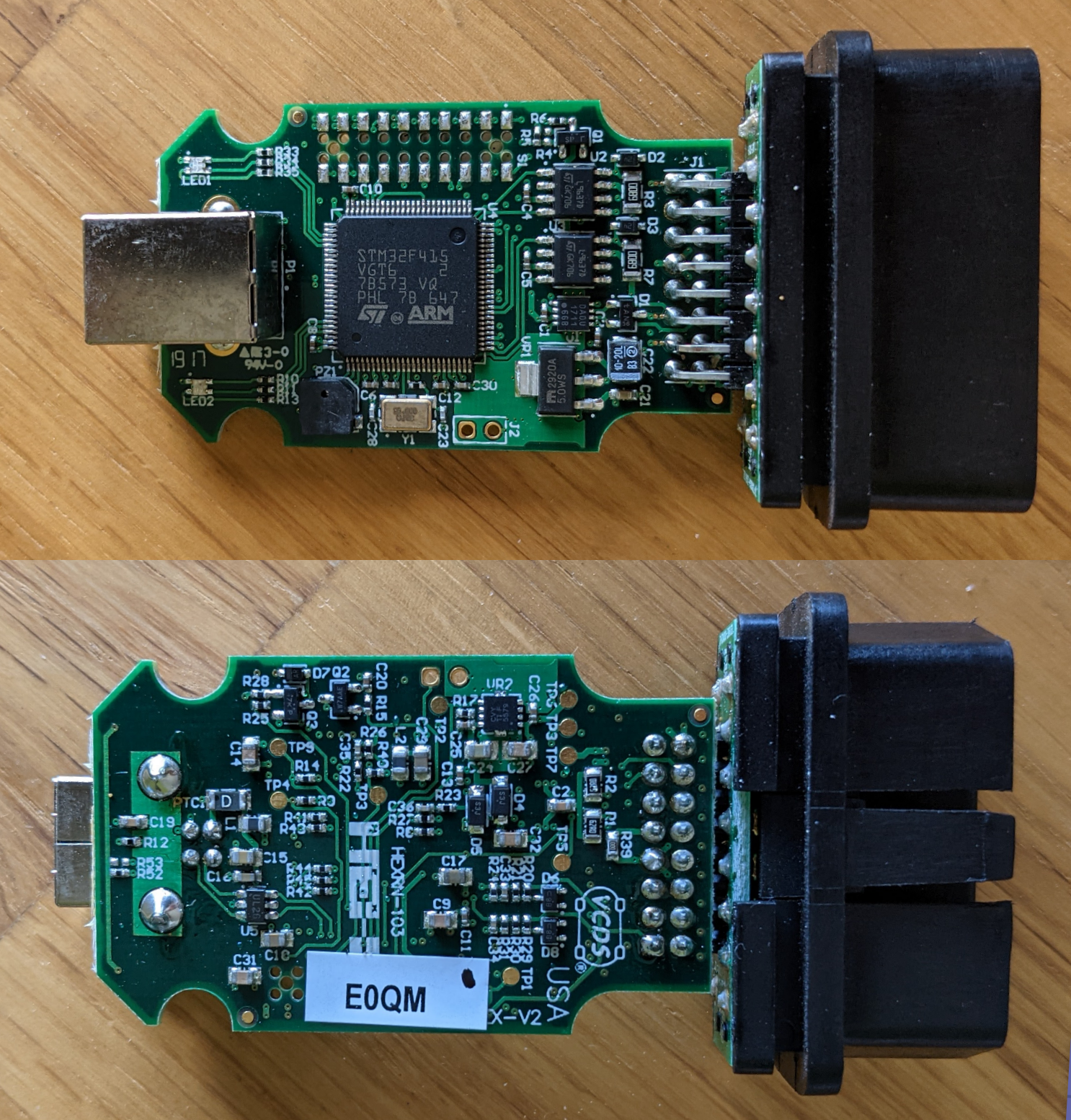 VCDS HEX-V2 USB INTERFACE PCB - MHH AUTO - Page 1