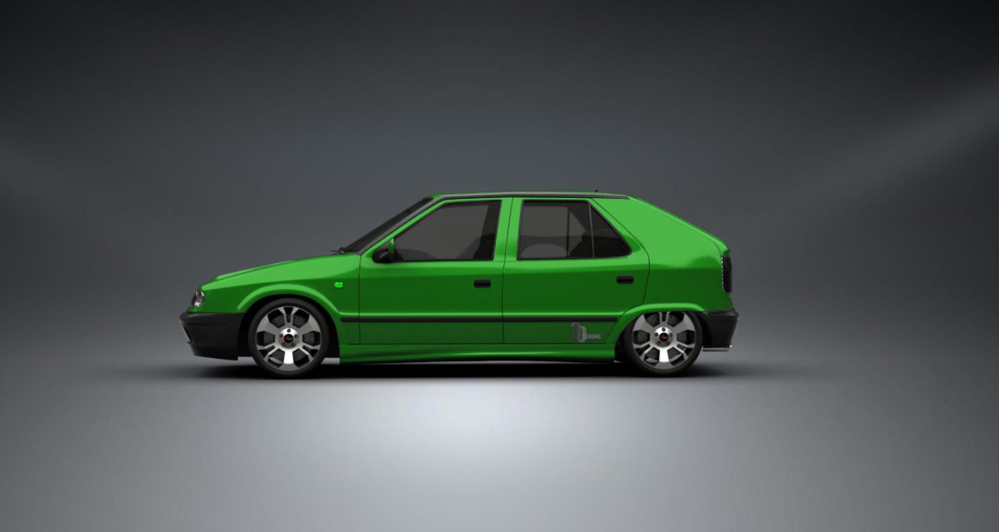 Felicia 3D Tuning Skoda Favorit Skoda Felicia Skoda Fun and