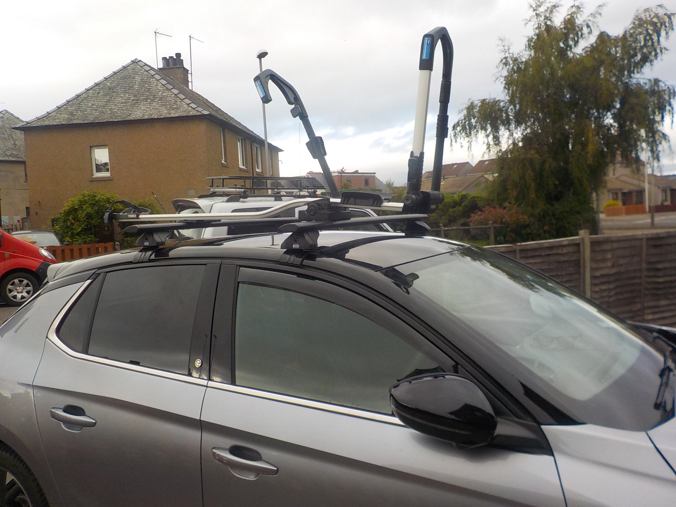 fahrrad dachträger skoda fabia combi thule