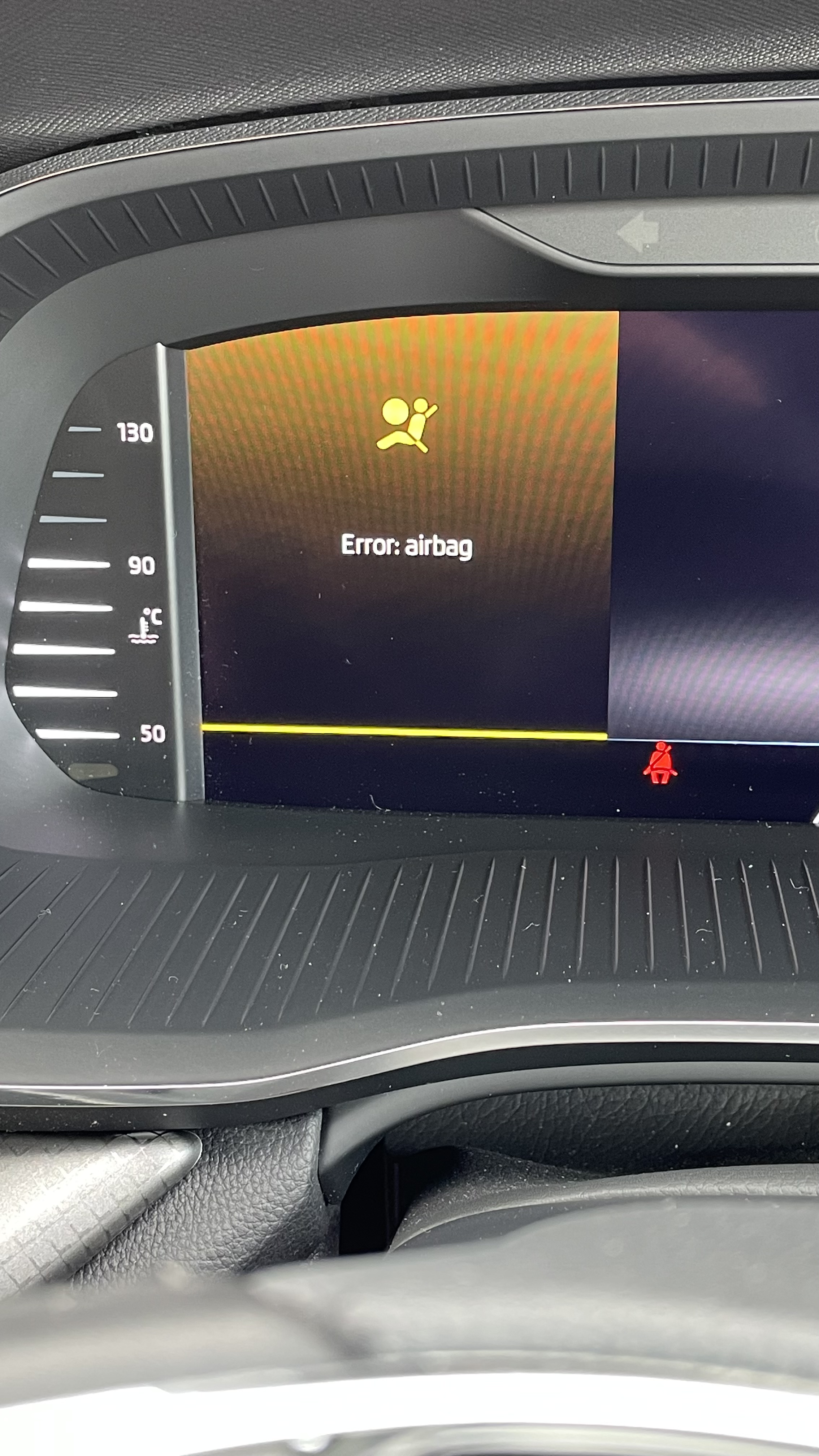 Airbag ERROR light Skoda Octavia Mk IV (2020 > ) BRISKODA