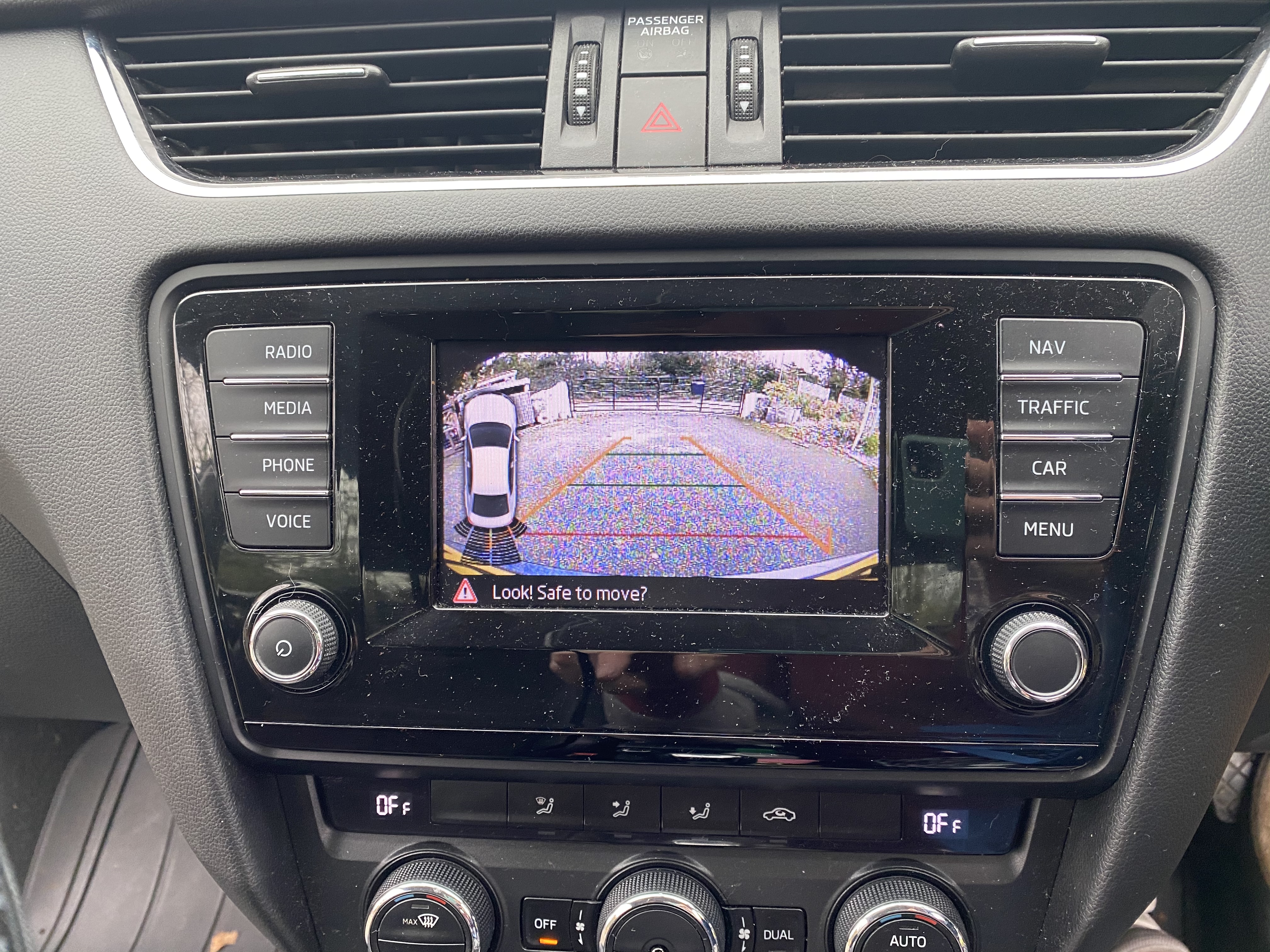 Rear view camera to amundsen