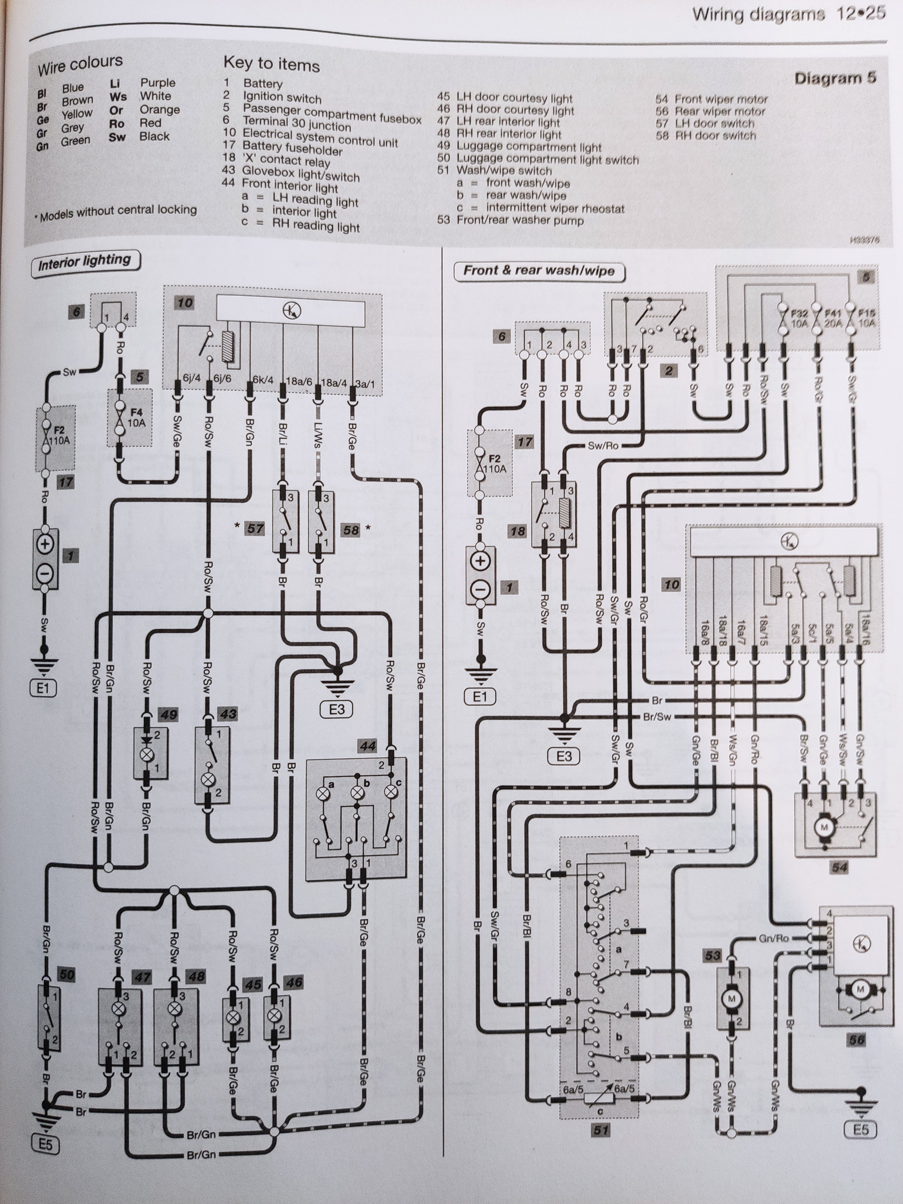 Interior Light & Buzzer Issue