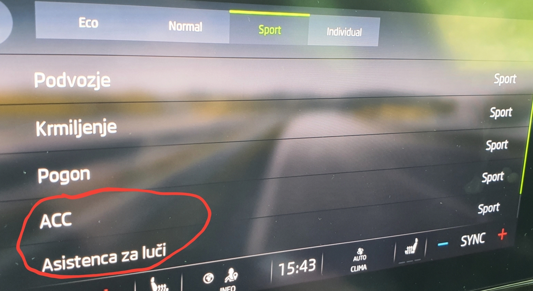 Drive mode differences Skoda Octavia Mk IV (2020 > ) BRISKODA