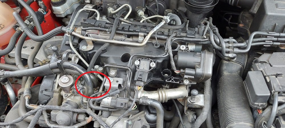 Location query of Cam Pos Sensor Skoda Fabia Mk2 2007 2014 BRISKODA