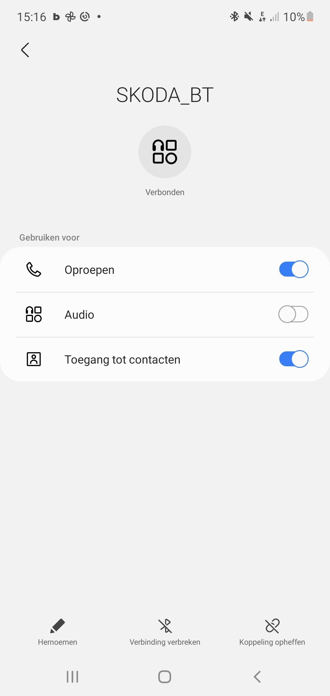 Bluetooth audio not working Skoda Superb Mk II (20082015) BRISKODA
