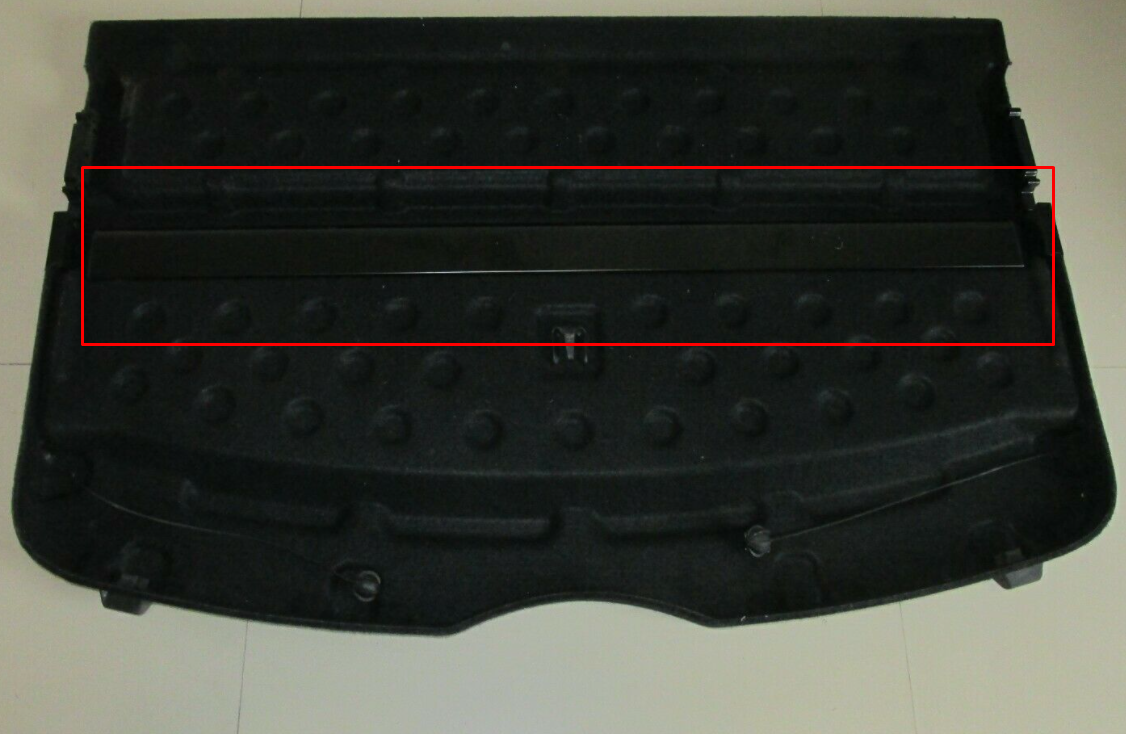 Sunshade on parcel shelf not working