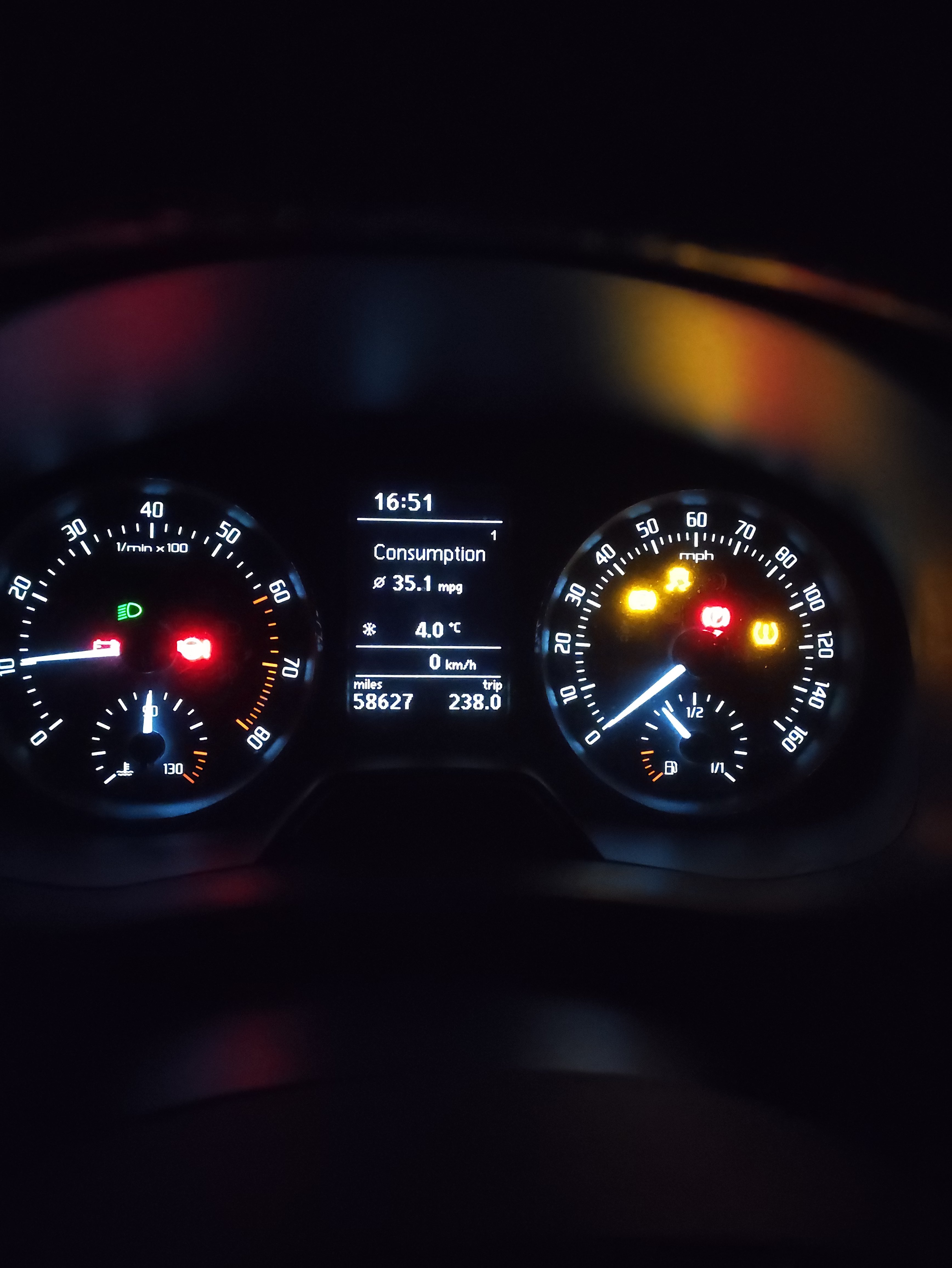 Multiple warning lights Skoda Fabia Mk II (20072014) BRISKODA