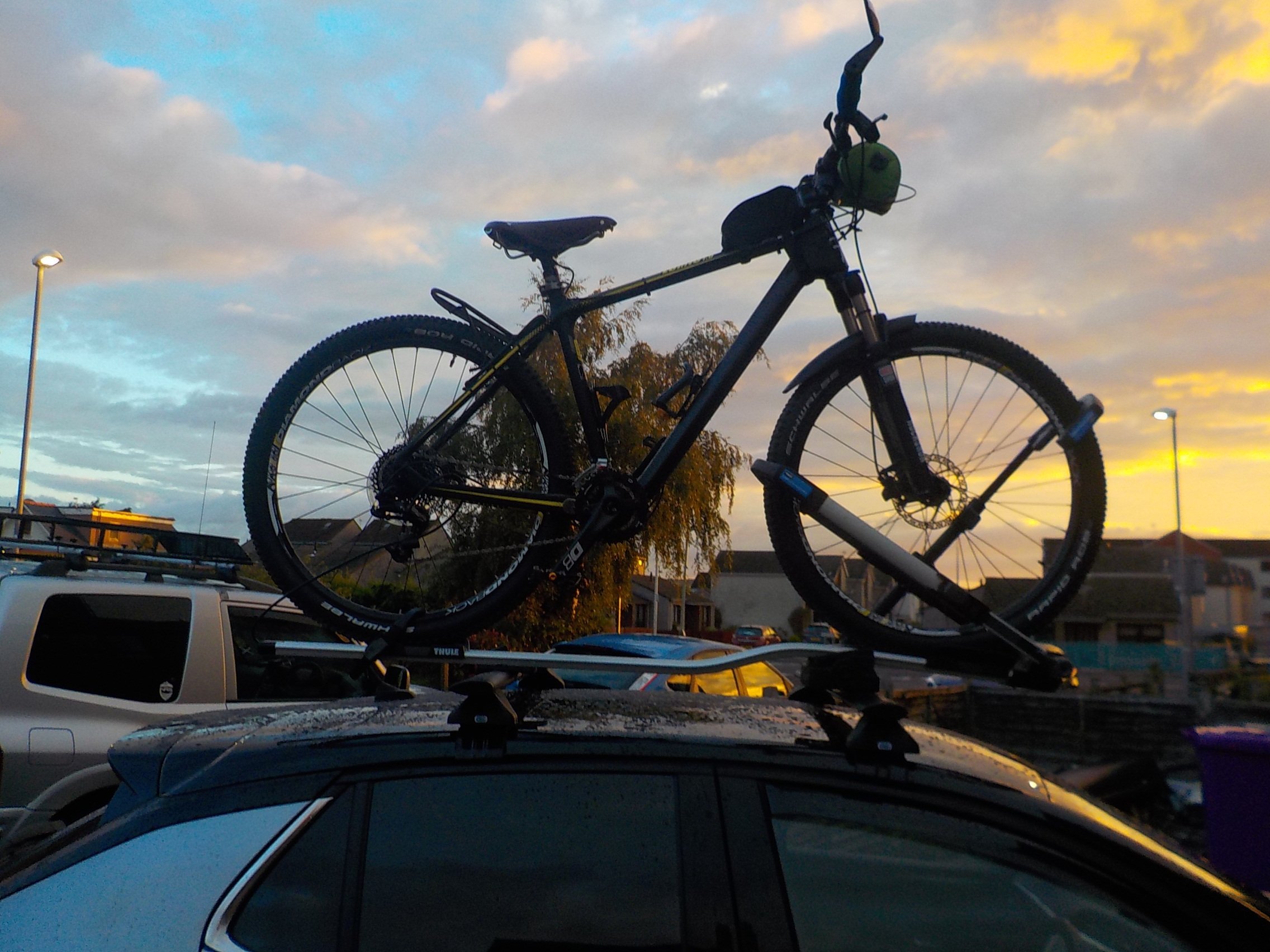 Fabia 2 VRS Bike carrier Roof Bars/ Bike Rack/Tow bar rack Skoda